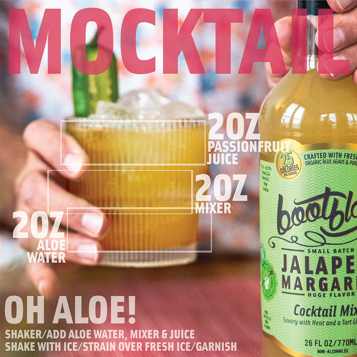 Jalapeño Margarita Mixer 26 oz