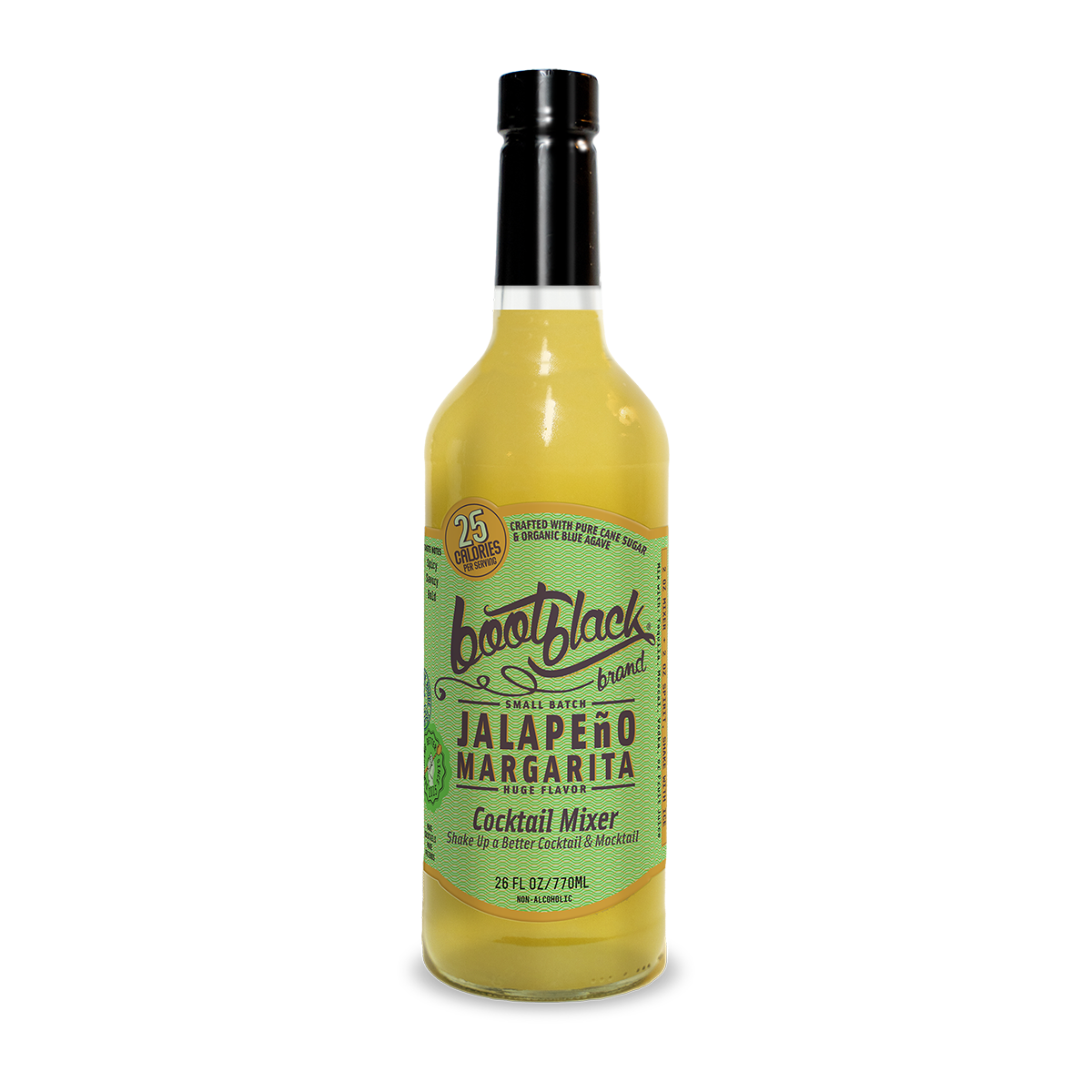 Jalapeño Margarita Mixer | Spicy Margarita Mix | Bootblack Brand