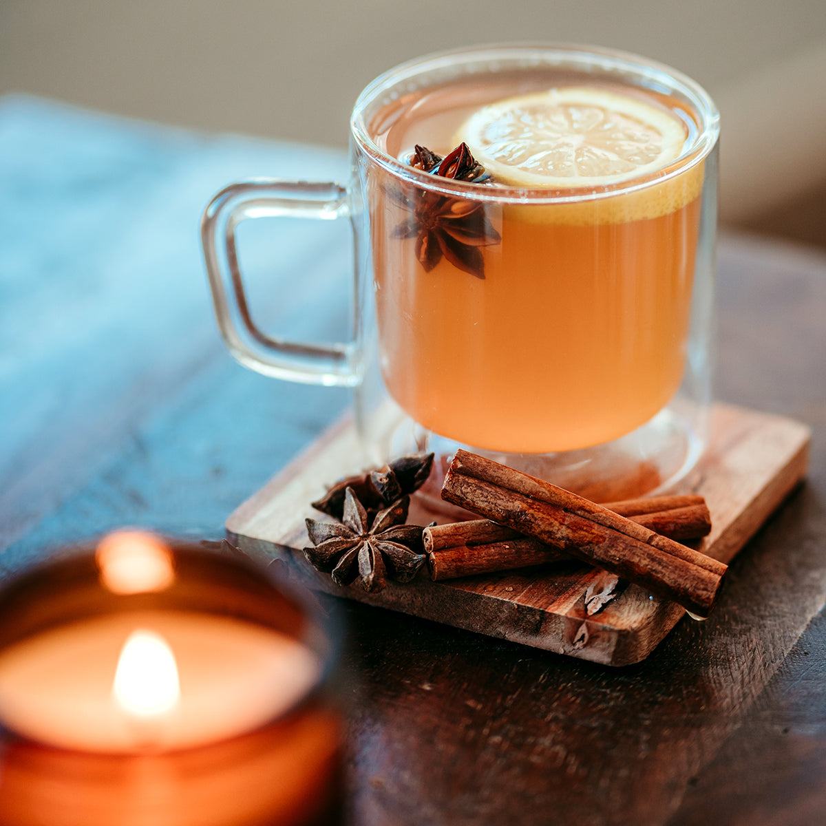 LIMITED SEASONAL SYRUP!    Spiced Honey Hot Toddy Cocktail Syrup - 8 OZ