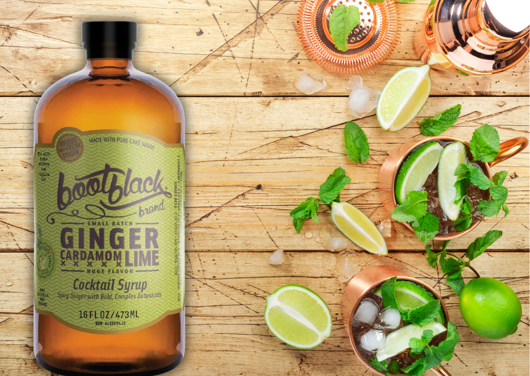 A Delicious Summer Twist on the Classic Ginger Mule