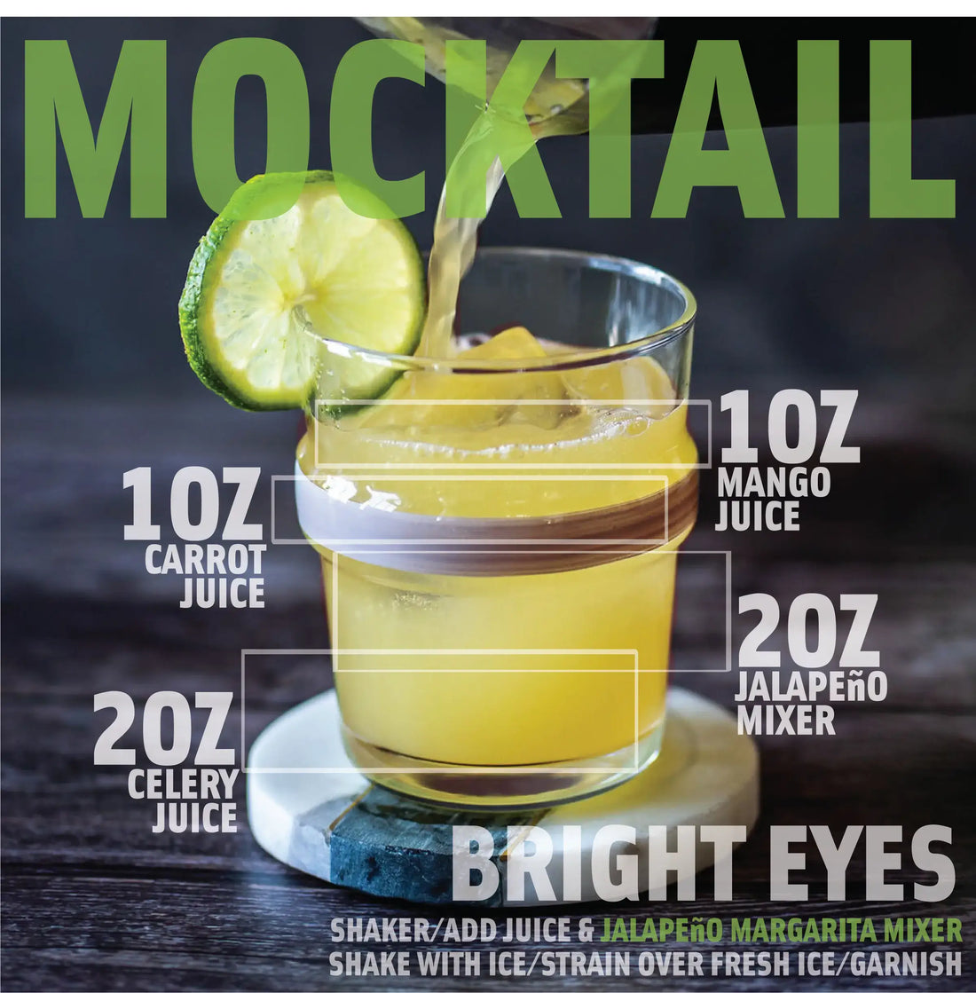 Bootblack Brand recipe - Bright Eyes Mocktail