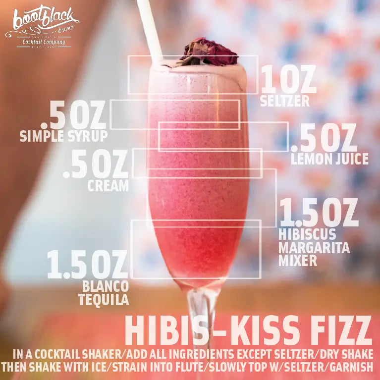 Bootblack Brand recipe - Hibis-Kiss Fizz