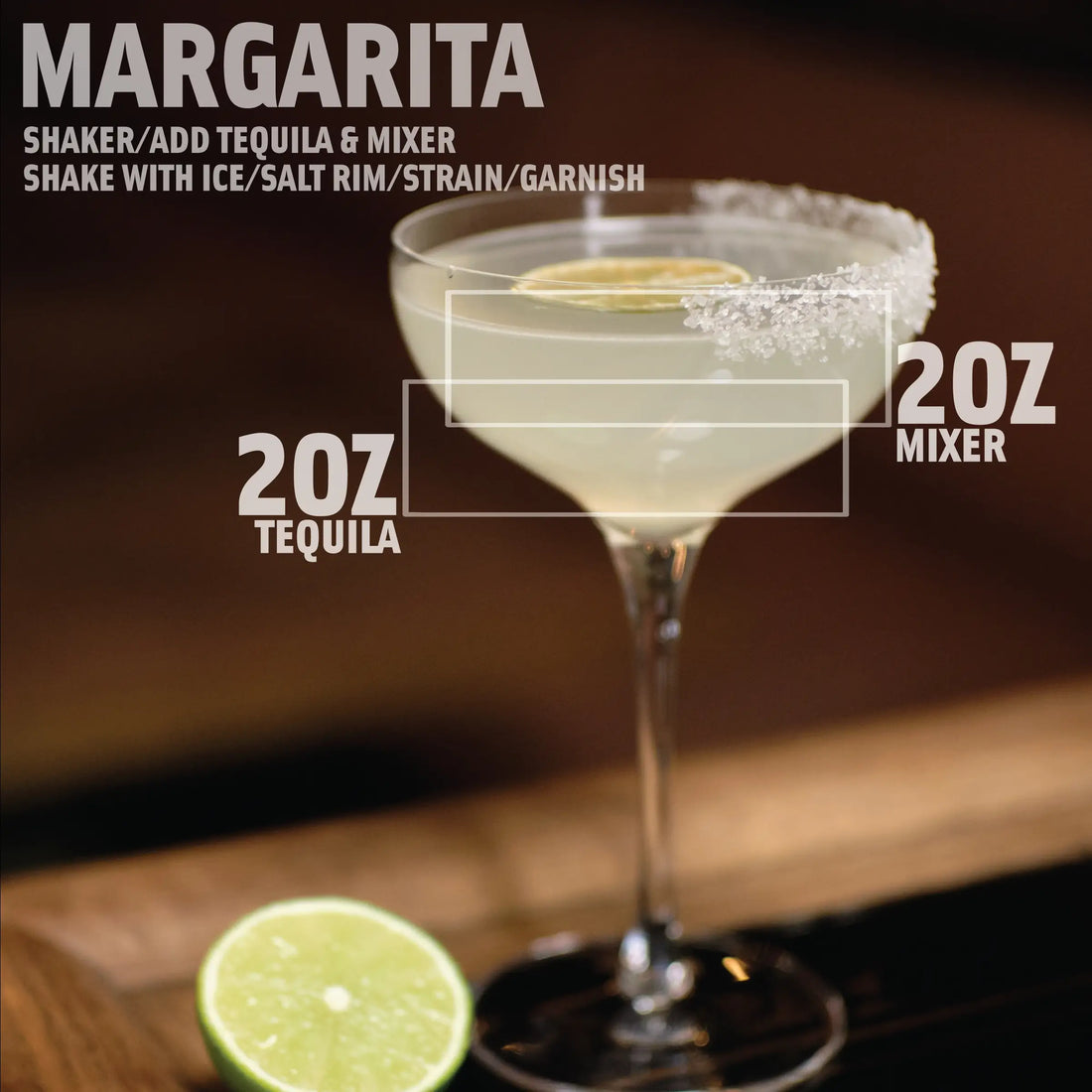 Margarita Cocktail Recipe by Bootblack Brand