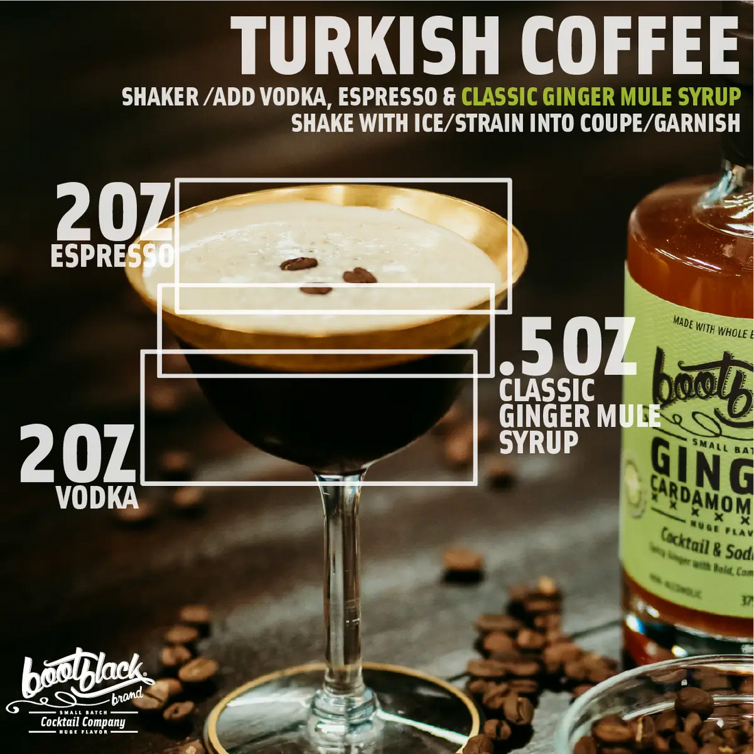 Bootblack Brand recipe - Turkish Coffee