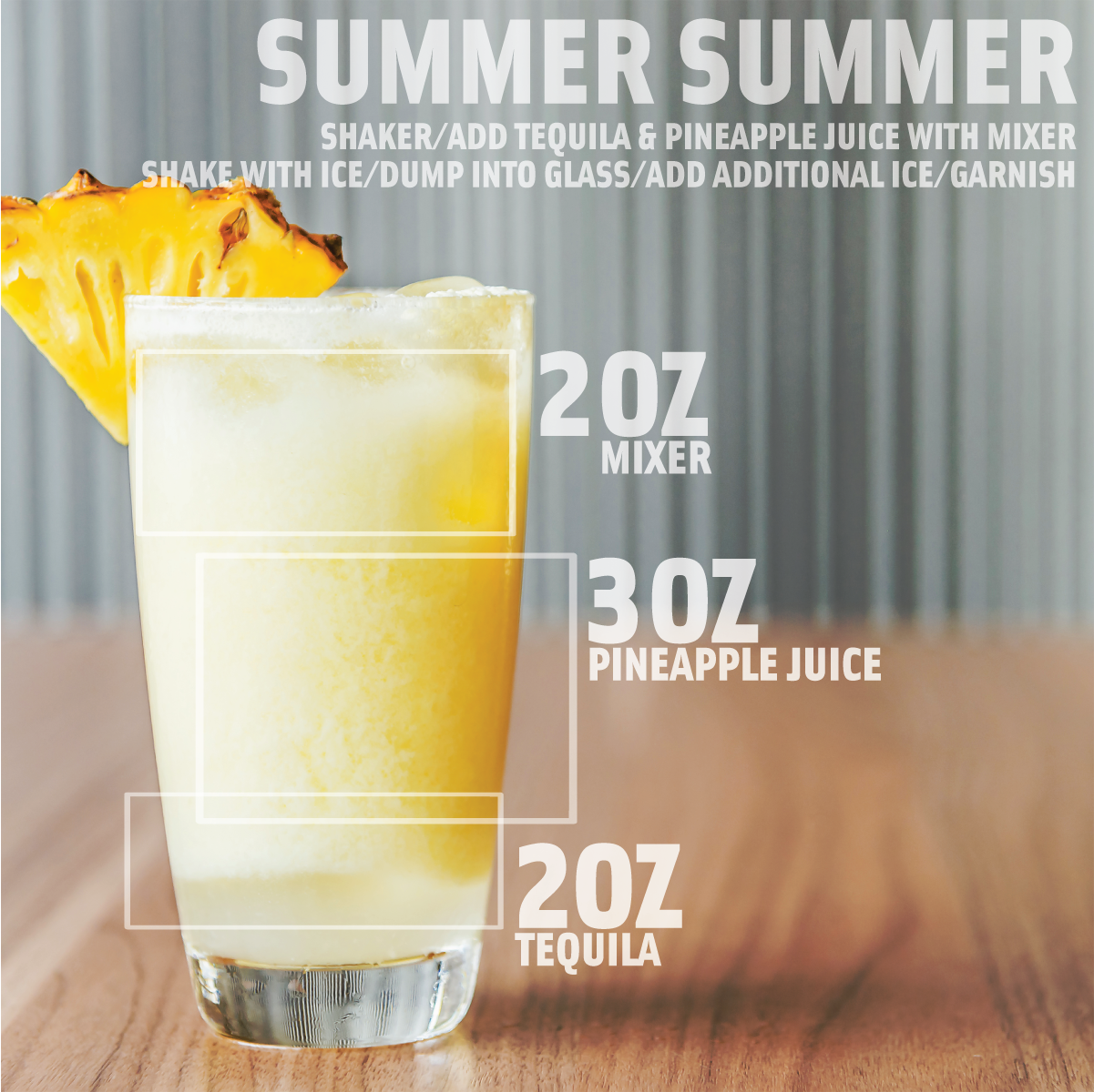 Fresh lime margarita cockta