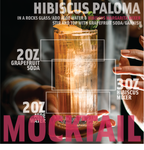 Hibiscus Paloma Drink
