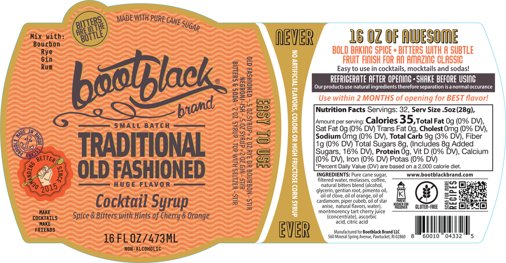 Traditional Old Fashioned Cocktail