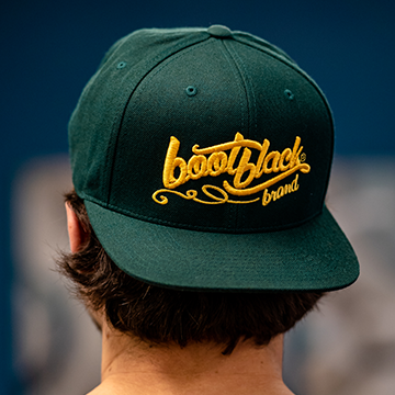 Bootblack Brand Snapback Hat