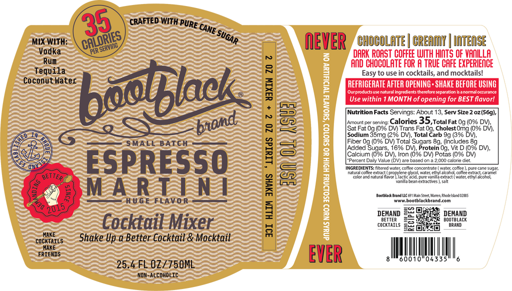 Espresso Martini Mixer 750ML