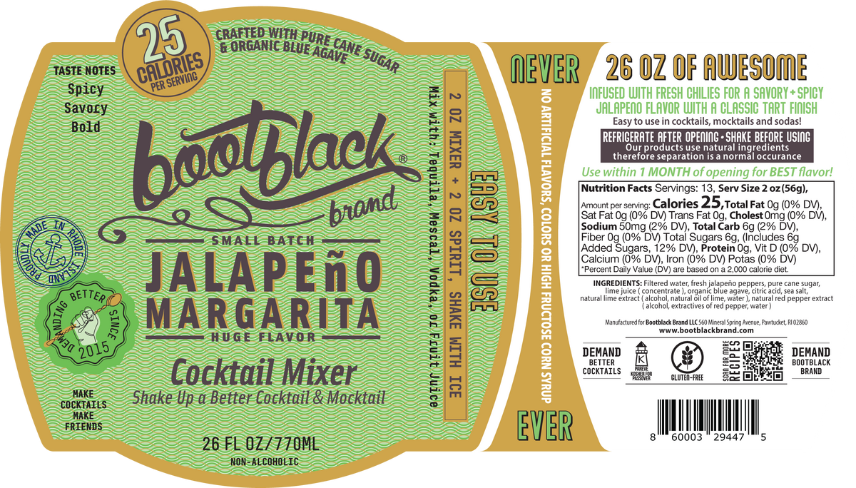 Jalapeño Margarita Mixer 26 oz